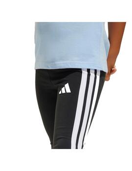 Leggings Adidas LG 3S 230 Negro/Blanco