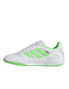 Bota Adidas J Super Sala III Blanco/Lima