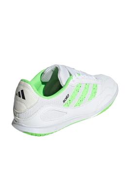 Bota Adidas J Super Sala III Blanco/Lima
