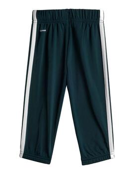 Chándal Adidas Inf 3S TR 205 Verde/Blanco