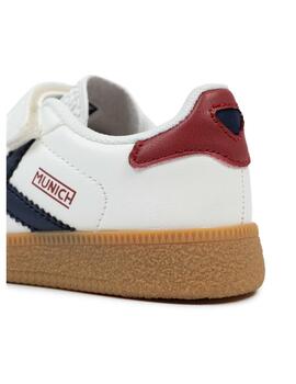 Zapatilla Munich Mini Barru VCO 10 Blanco/Multi