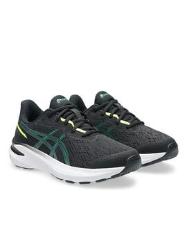 Zapatilla Asics GS GT-1000 13 Negro/Verde
