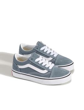Zapatilla Vans UY Old Skool Gris Marengo/Blanco