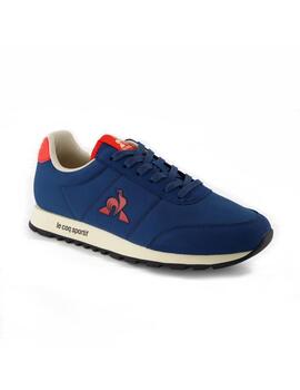 Zapatilla Lecoq Racerone 2 Azul y rojo para hombre