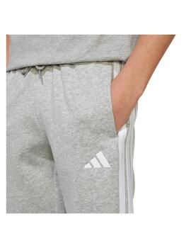 Pantalón Adidas J 3S FL 280 Gris/Blanco