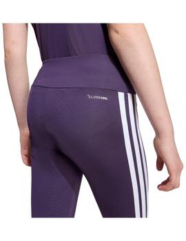 Leggings Adidas JG TR-ES 3S Morado/Blanco