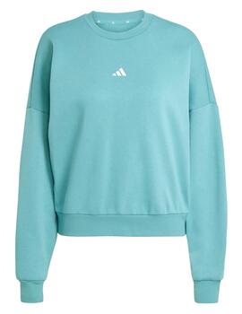 Sudadera Adidas W SL FT SWT Verde