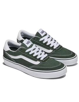 Zapatilla Vans MN Brooklyn Ls Verde/Blanco