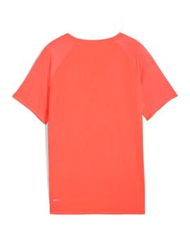 Camiseta Puma JR Active Sports Poly Naranja