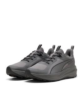 Zapatilla Puma U Flare Pro Trail PTX WP Gris/Negro