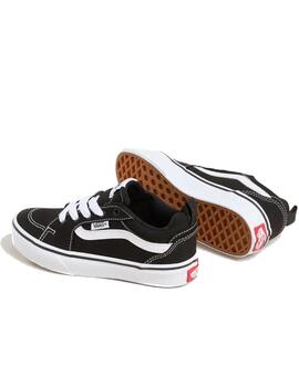 Zapatilla Vans YT Filmore Canvas Negro/Blanco