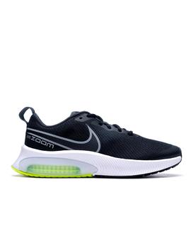 Zapatilla Nike Air Zoom Arcadia GS Negro y Fluor