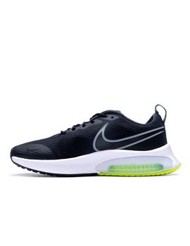 Zapatilla Nike Air Zoom Arcadia GS Negro y Fluor