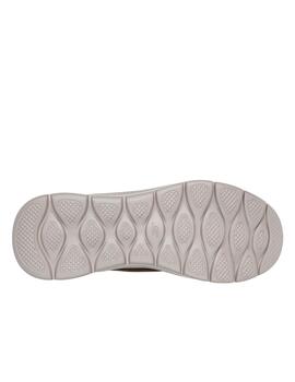 Zapatilla Skechers M Go Walk Flex Slip-ins BRN