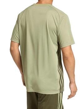 Camiseta Adidas M Tiro Es Verde/Naranja