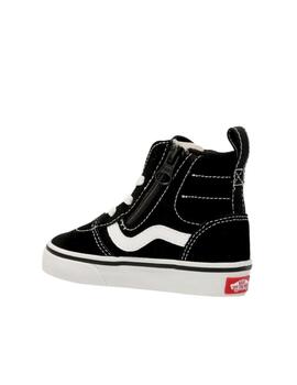 Zapatilla Vans TD Ashwood Hi Decon Side Zip Negro