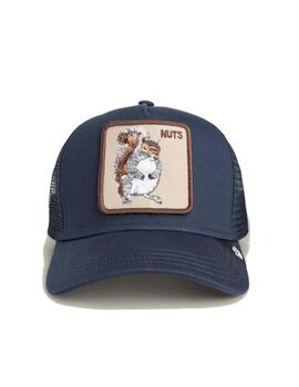 Gorra Goorin Bros Nuts Trucker Marino