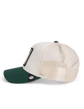 Gorra Goorin Bros Bulletproof Trucker Beige/Verde