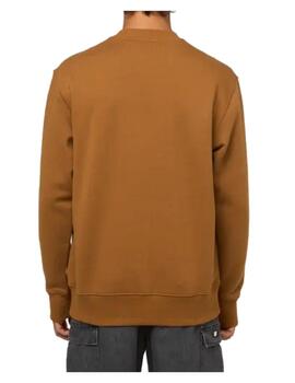 Sudadera Dickies MN Summerdale Crew Marrón