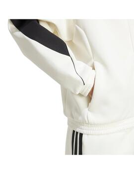 Chaqueta Adidas M Stadium TT Marfil/Negro