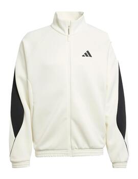 Chaqueta Adidas M Stadium TT Marfil/Negro