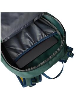 Mochila TNF UA Basin 18L Verde/Azul