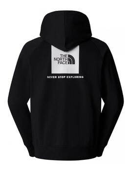Sudadera TNF MN Raglan Box NSE Hoodie Negro