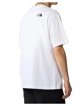 Camiseta TNF MN Essential Oversize Blanco