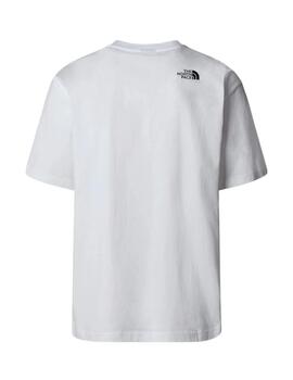 Camiseta TNF MN Essential Oversize Blanco