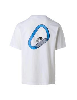 Camiseta The North Face MN Explore Carabiner Relaxed Blanco