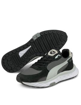 Zapatilla Puma Wild Rider Rollin Hombre Negro