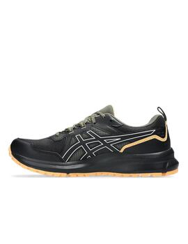 Zapatilla Asics M Trail Scout 3 Negro/Verde/Coral