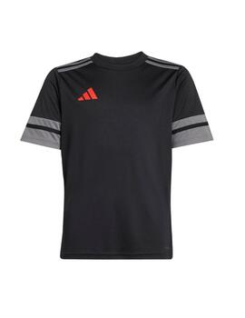 Camiseta Adidas Y Squa25 Negro, gris y rojo para niño