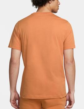 Camiseta Nike M Sportswear Club Naranja