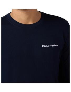 Camiseta Champion M Manga Larga Marino