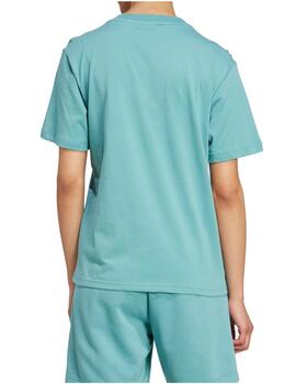 Camiseta Adidas W SL SJ Verde/Blanco