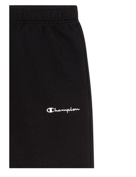Pantalón Champion M Straight Hem Negro