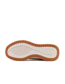 Zapatilla Skechers W Bobs Squad 4 Slip-Ins WHT