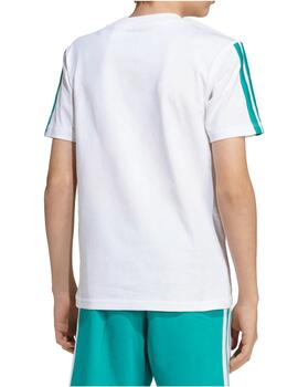 Camiseta Adidas FJ 3S 160 Blanco/Verde