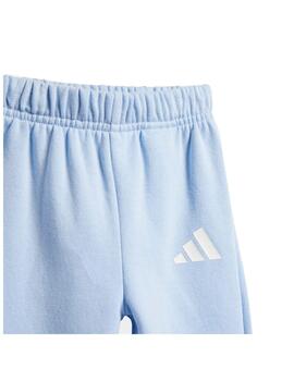 Chándal Adidas Inf BL FL FZ Azul/Blanco