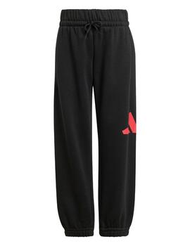 Chándal Adidas J BL FL FZ Rojo/Negro