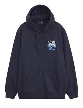Chaqueta Vans MN Metal Wall FZ Marino