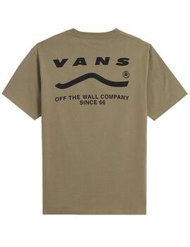 Camiseta Vans MN Determined Verde/Negro