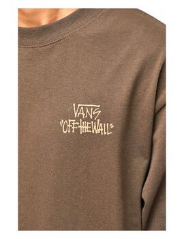 Camiseta Vans MN Stomper Loose Fit Marrón
