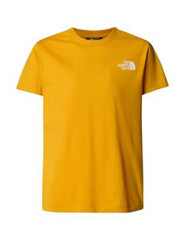 Camiseta TNF YT Teen Bos NSE Regular Amarillo