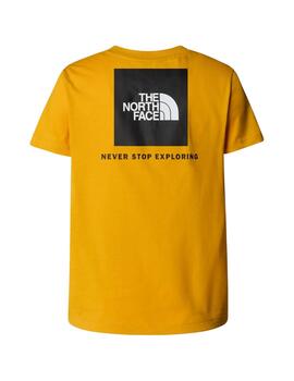 Camiseta TNF YT Teen Bos NSE Regular Amarillo