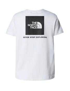 Camiseta TNF YT Teen Box NSE Regular Blanco