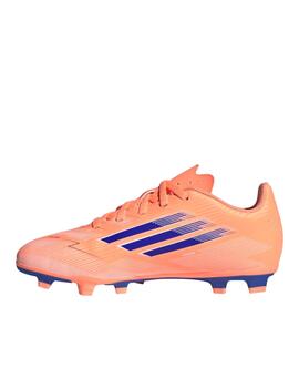 Bota Adidas J F50 Club FG/MG Naranja/Royal