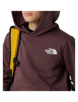 Sudadera The North Face YT Teen Simple Dome Hoodie Wine