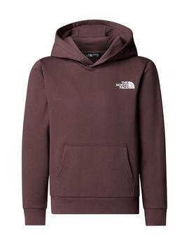 Sudadera The North Face YT Teen Simple Dome Hoodie Wine